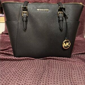 Michael Kors Black Women's Tote Bag
